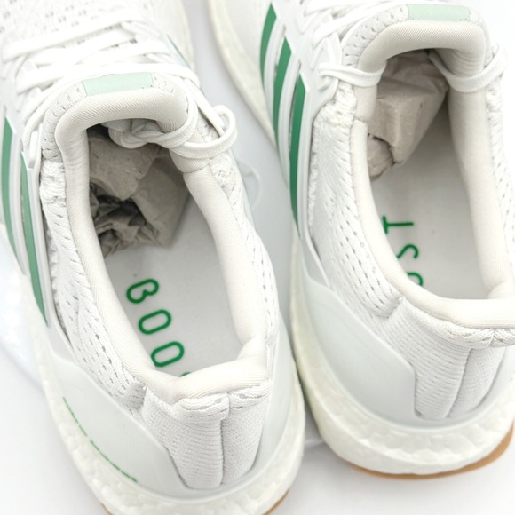 Adidas Ultraboost 1.0 Running Shoes Size 9 Womens White Green Gum JH2910 - Picture 9 of 10